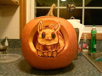 Eevee Pumpkin (light ver)