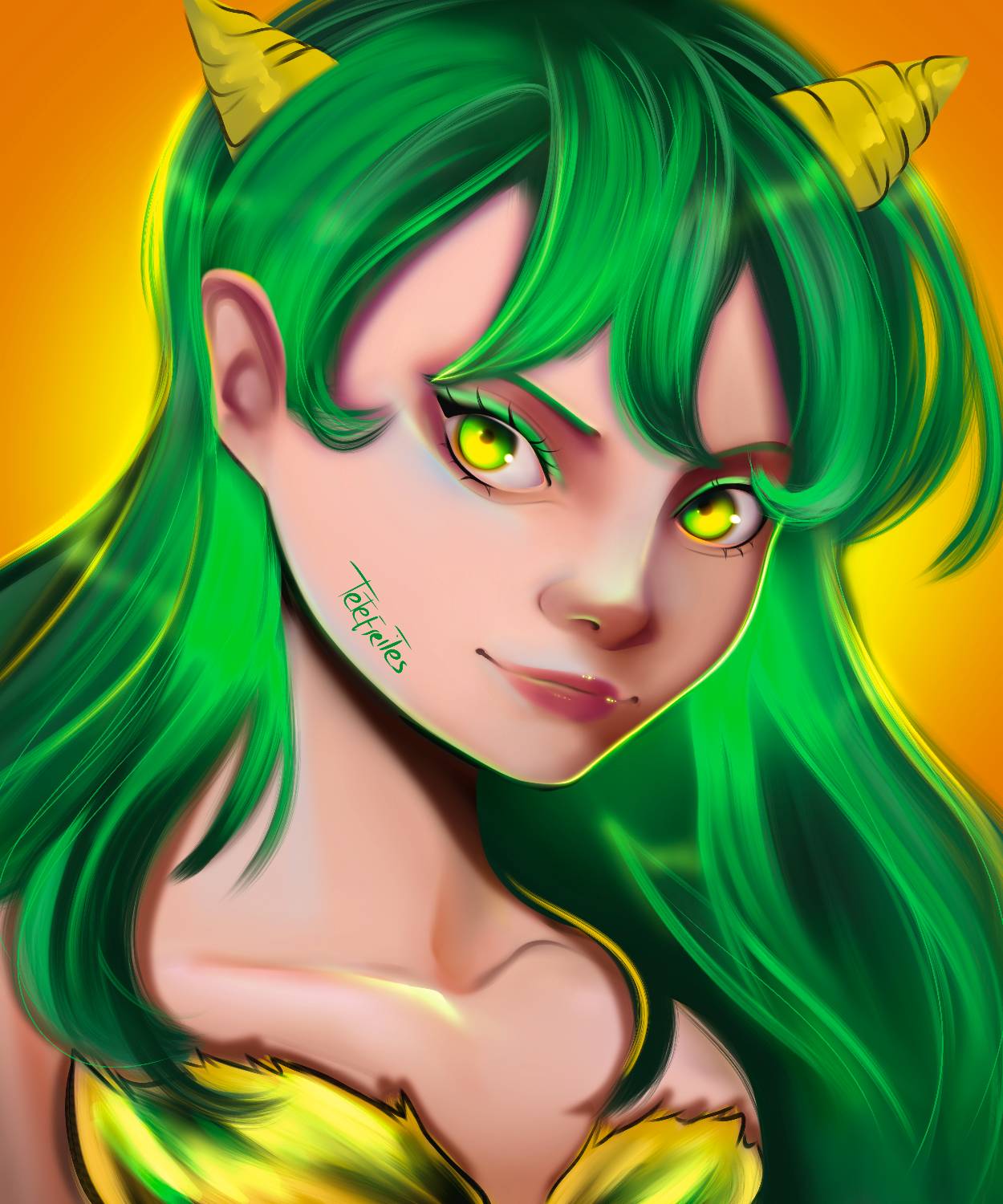 Lum fan art by Tetefreites on DeviantArt
