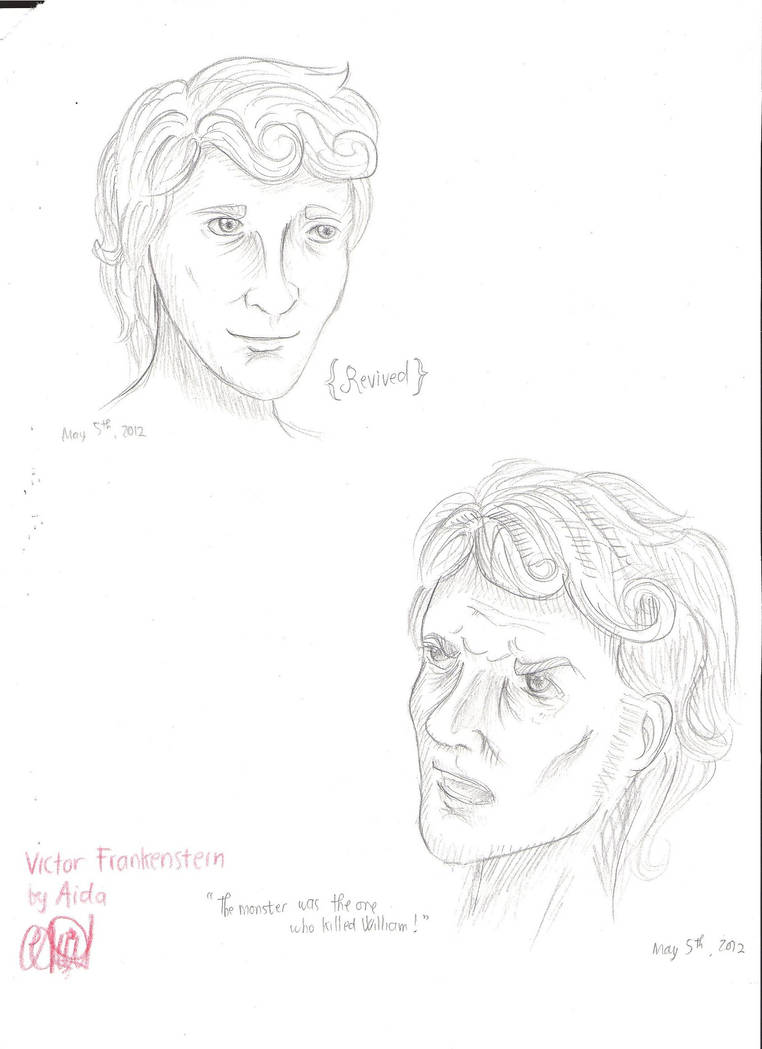 Victor Frankenstein's Expressions by Aidaijo on DeviantArt