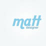 matt designer logo