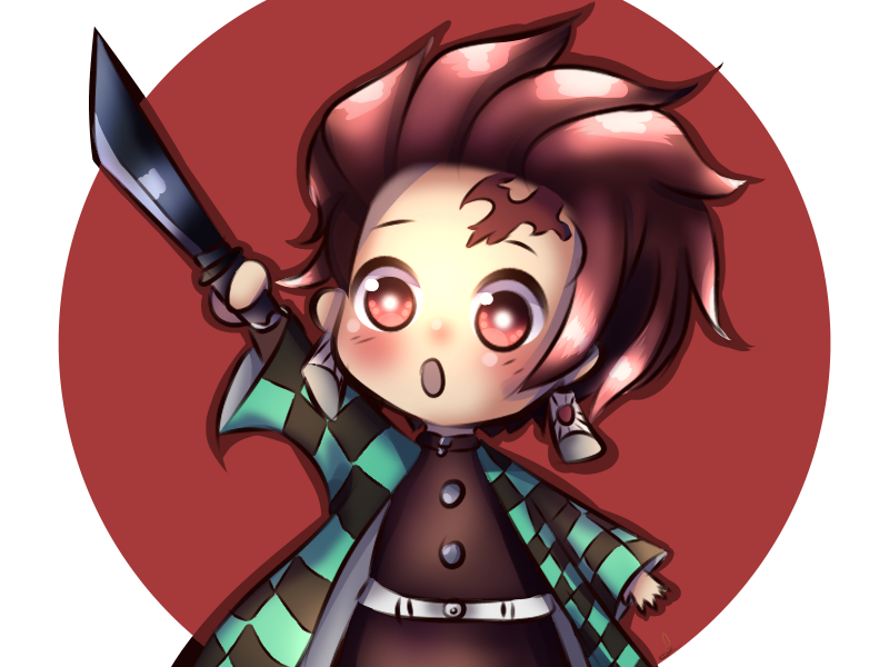 Kimetsu no Yaiba // Chibi Tanjiro by yongharn on DeviantArt