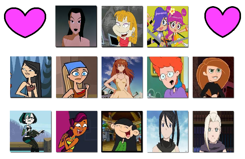 Crushes Raros My 26 Female Childhood Cartoon Crushes (2/2) by TT4Ever229 on DeviantArt