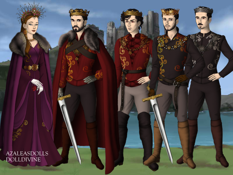 All the Zeldas! (Game of Thrones Dollmaker) by dollmake on DeviantArt