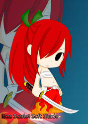 Erza Scarlet Cell Shade Chibi