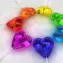 Heart lollipops