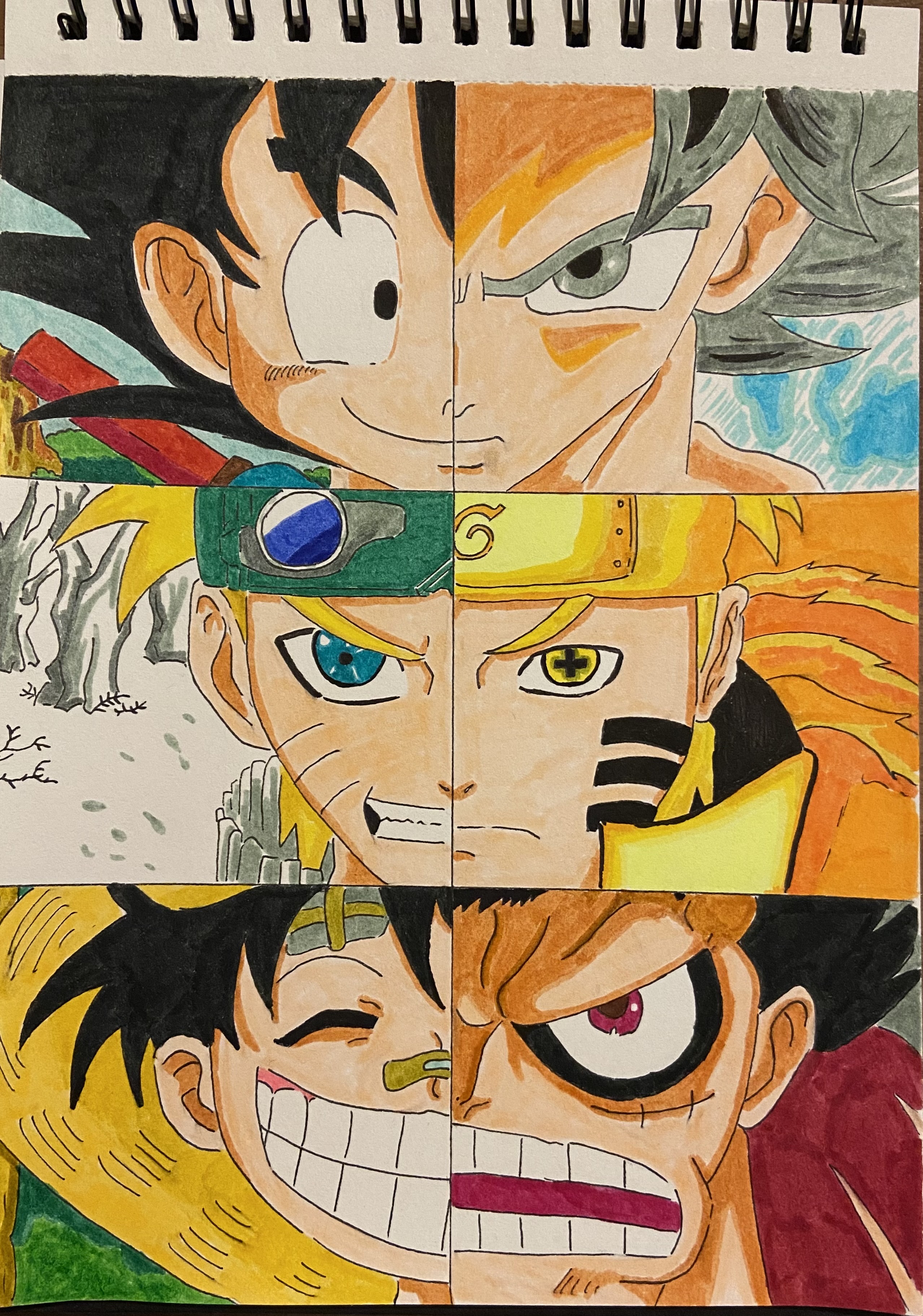 Este é o motivo pelo qual Goku, Naruto, Luffy e outros personagens