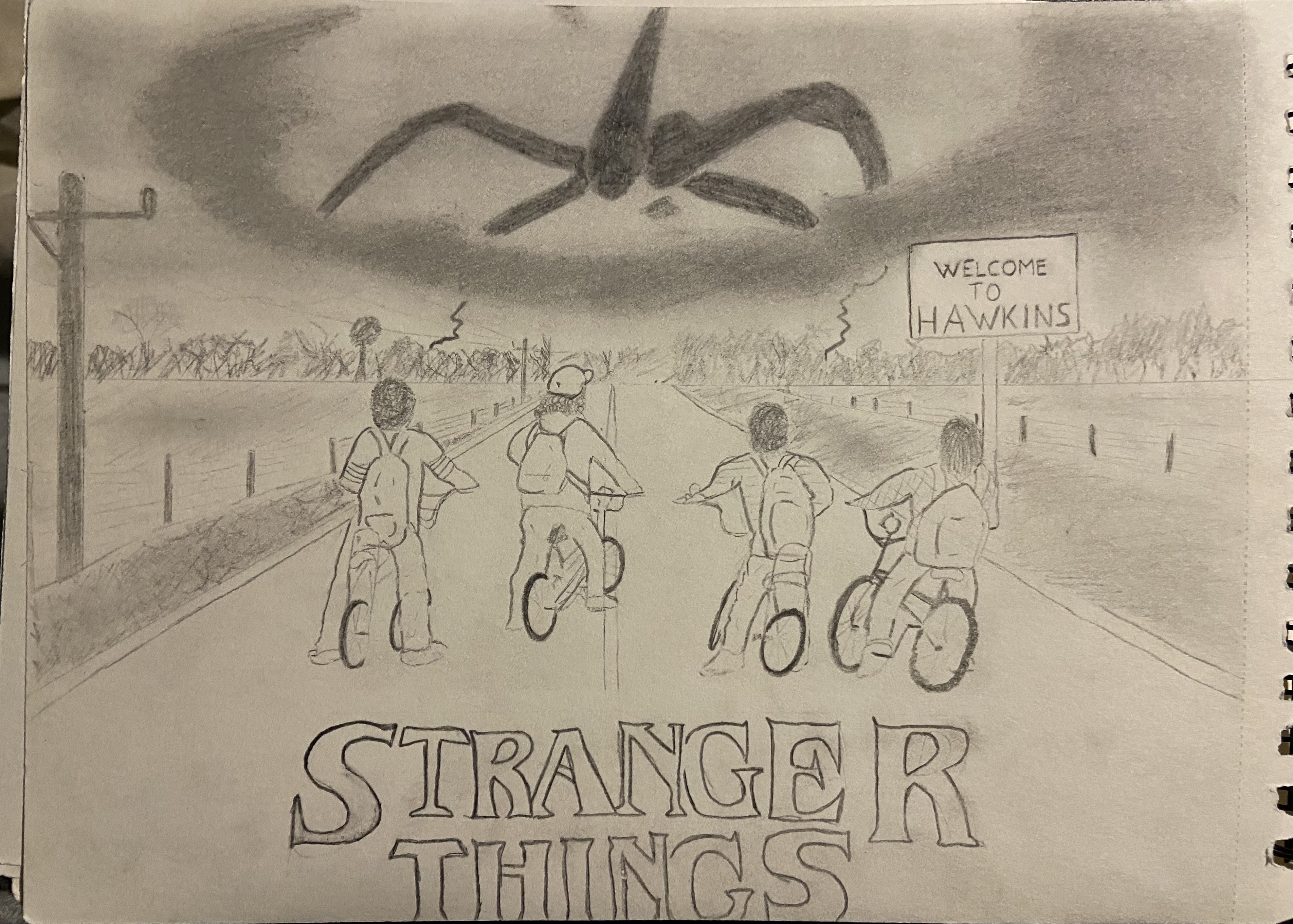 Stranger Things Rift Drawing stranger things drawing by Samydessin0 on DeviantArt
