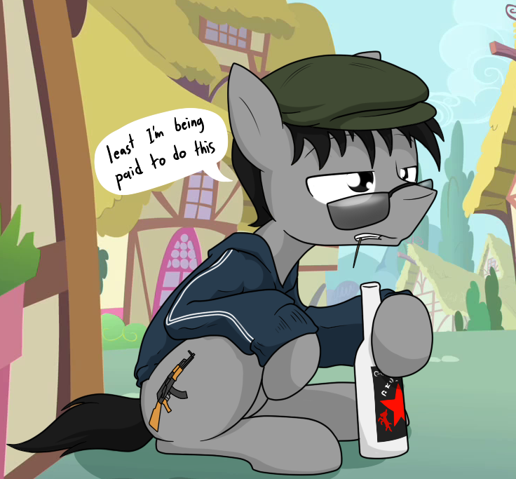 squattin in ponyville