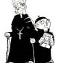 I need an Old Priest and a Young Priest