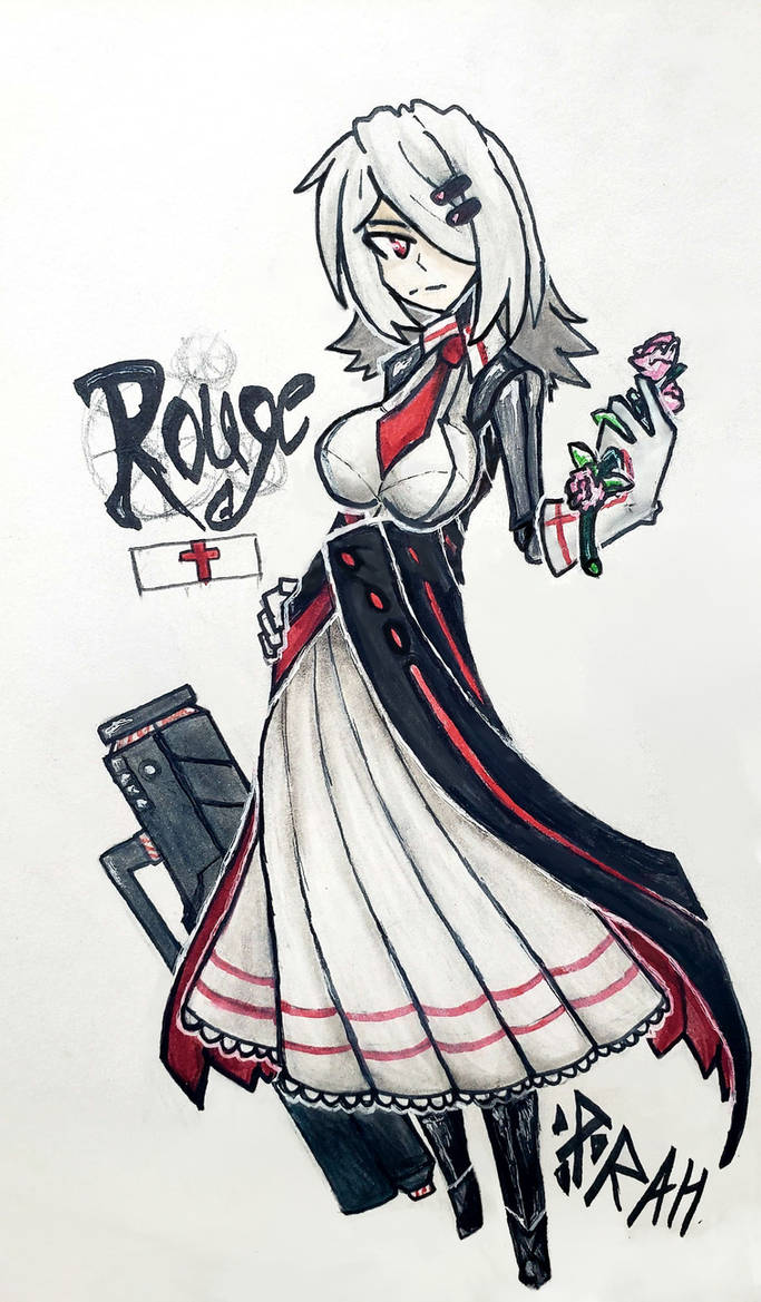 Simp Rouge Art Rouge (AT, January 2024) by 34T3R-Arts on DeviantArt