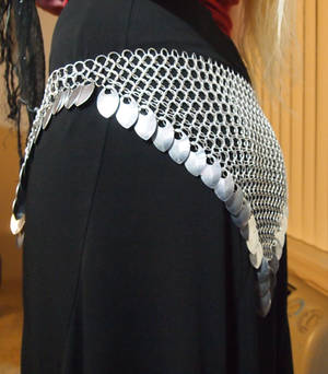 Chainmaille Tri Point Hip Skirt