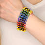 Custom Stretchy Chainmail Wristbands