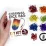 Rainbow Chainmail Dice Bag DIY Kits