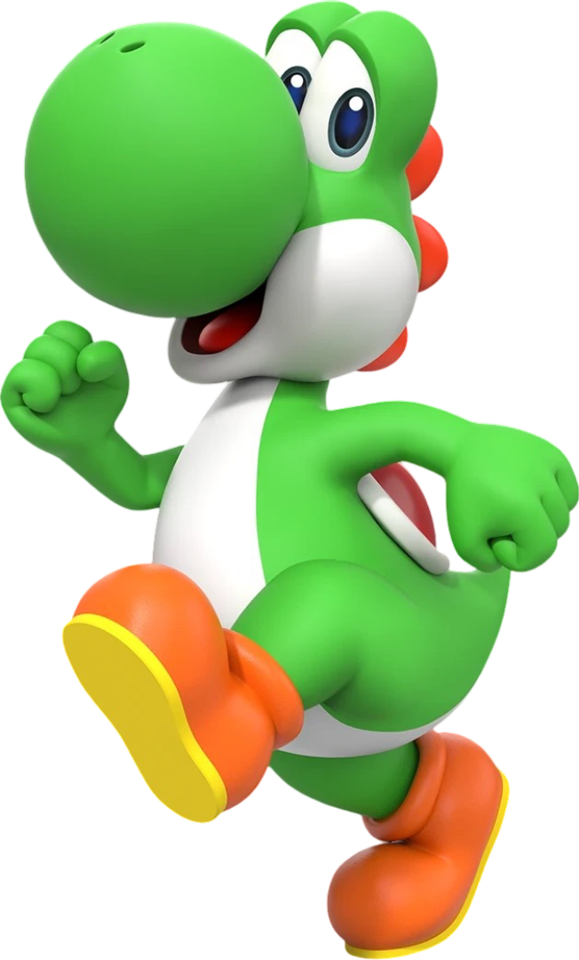 Yoshi Leg Yoshi render original by Smashbrosethan on DeviantArt