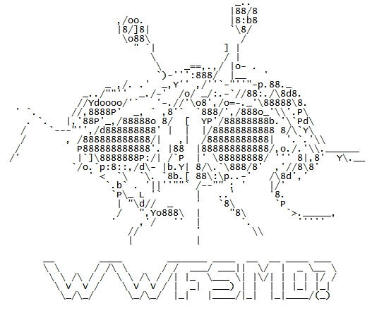 Flying Spaghetti Monster ASCII by dan551x on DeviantArt