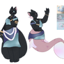 Black Cat Mermaid Adopt II $5