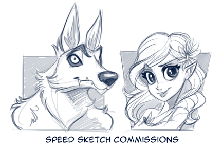 Speed Sketch commissions