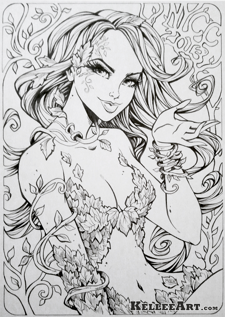 NYCC 2013 Poison Ivy Inks