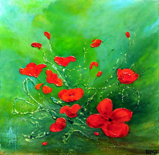 RED POPPIES II