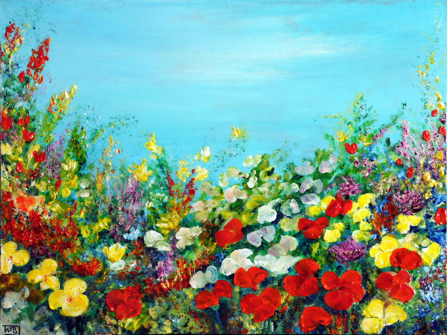 SPRING IN THE GARDEN by ARTBYTERESA SPRING IN THE GARDEN by ARTBYTERESA