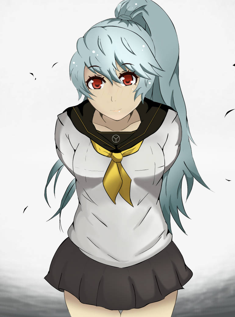 Labrys School outfit colored by ItzXJuStXNano on DeviantArt