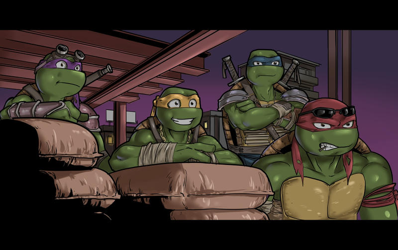 TMNT 2014 designs