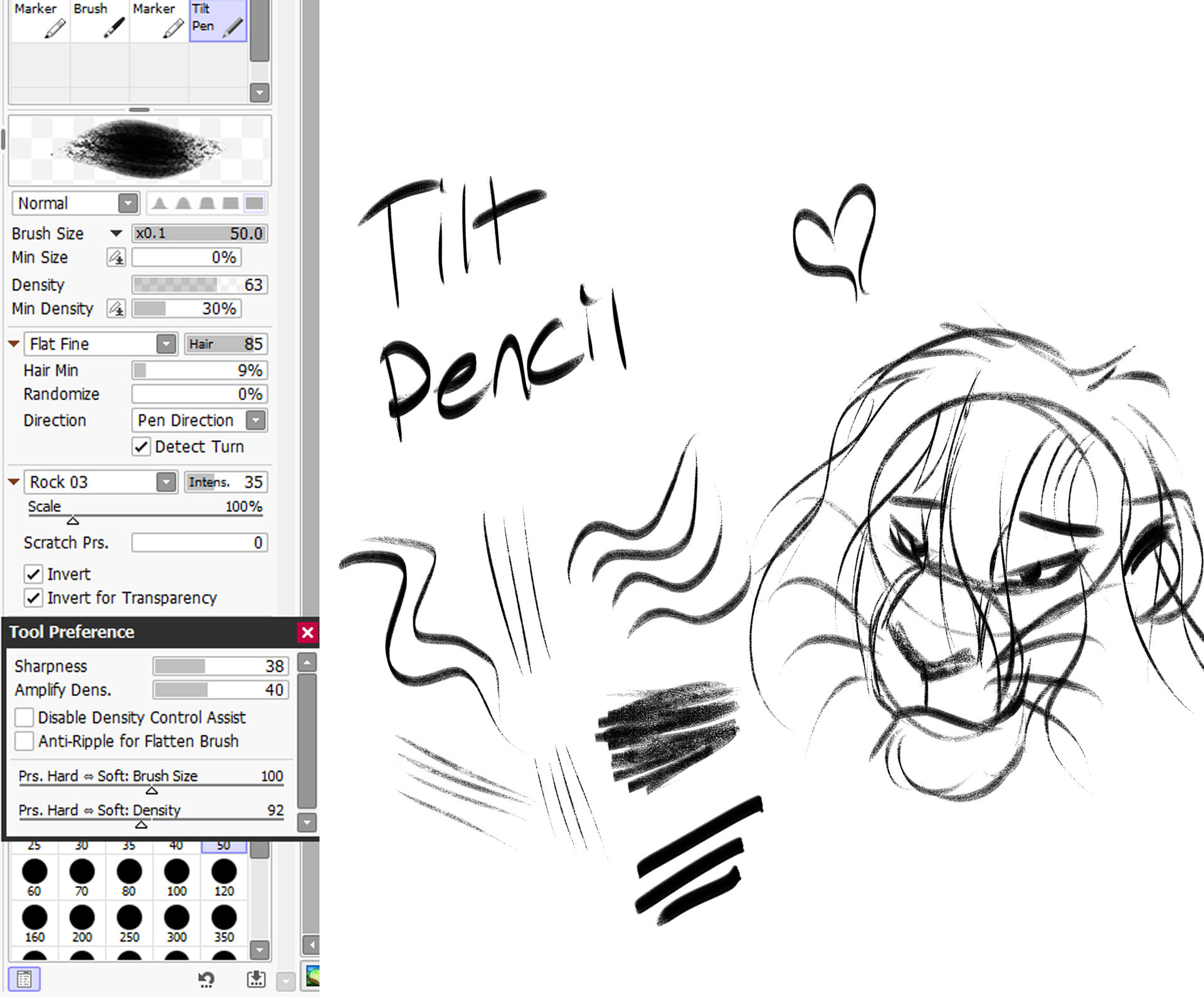 Tilt Pencil Brush Settings Sai Sai 2 By Redthelioness On Deviantart Tilt Pencil Brush Settings Sai Sai 2 By Redthelioness On Deviantart