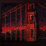 Golden Gate Bridge Lite Brite