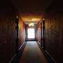 Eerie Hotel Hallway by ThruCarolsEyes-Stock