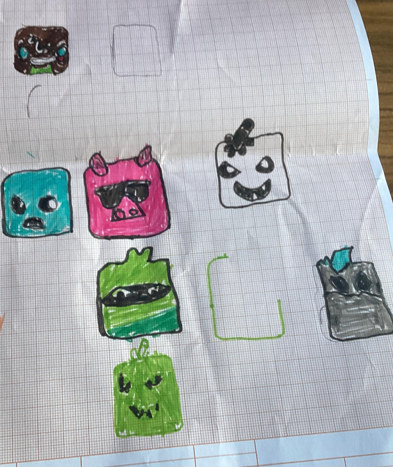 Blooket characters by definetlynotanartist on DeviantArt