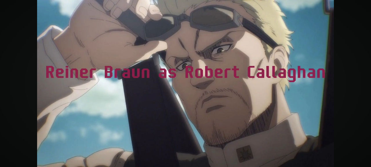 Rob Callaghan Reiner Braun as Robert Callaghan by skeletonkingskeletor on DeviantArt