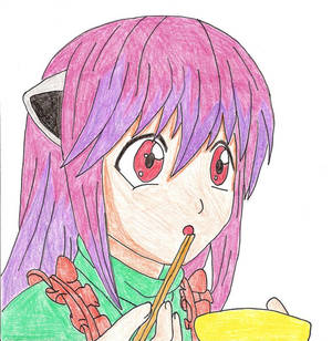 Nyuu Eating