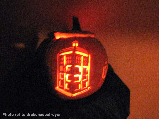 TARDIS Pumpkin