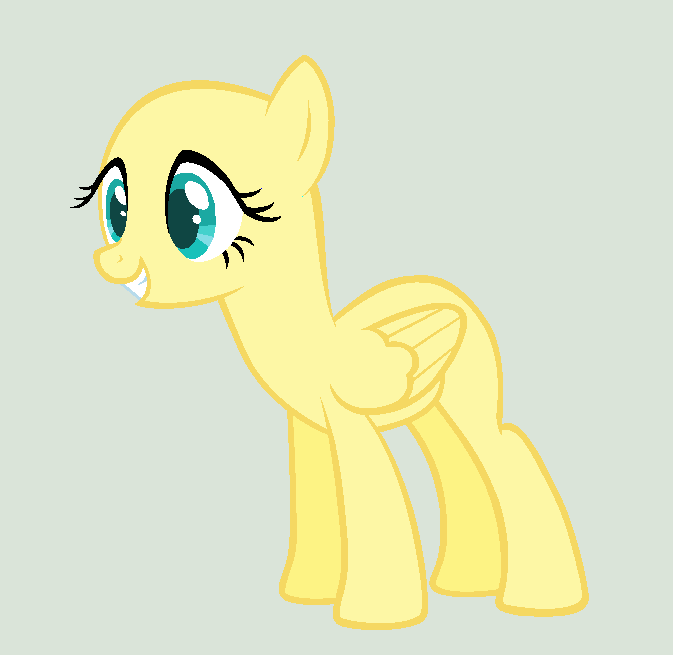 My Little Pony Base #5 by DreamerBases on DeviantArt