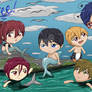 Free! animal chibi's