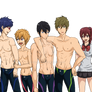 Free! characters (finished)