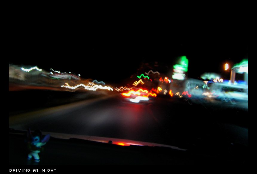 Driving at night