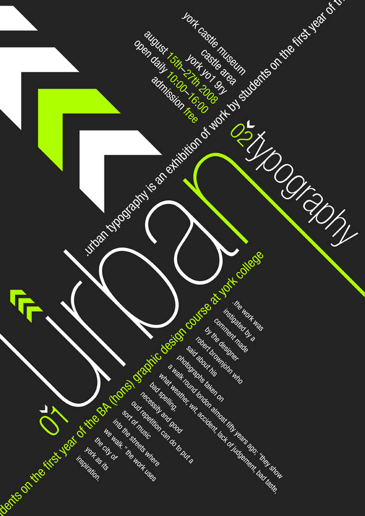Urban Typography by andrewackroyd