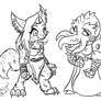 SD Gnoll Chival and Casra