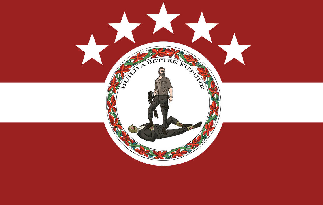 Twd Flags The Coalition Flag (The Walking Dead) by xKamm on DeviantArt