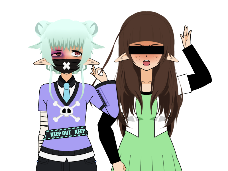 sibling rivalry by ghxulll on DeviantArt