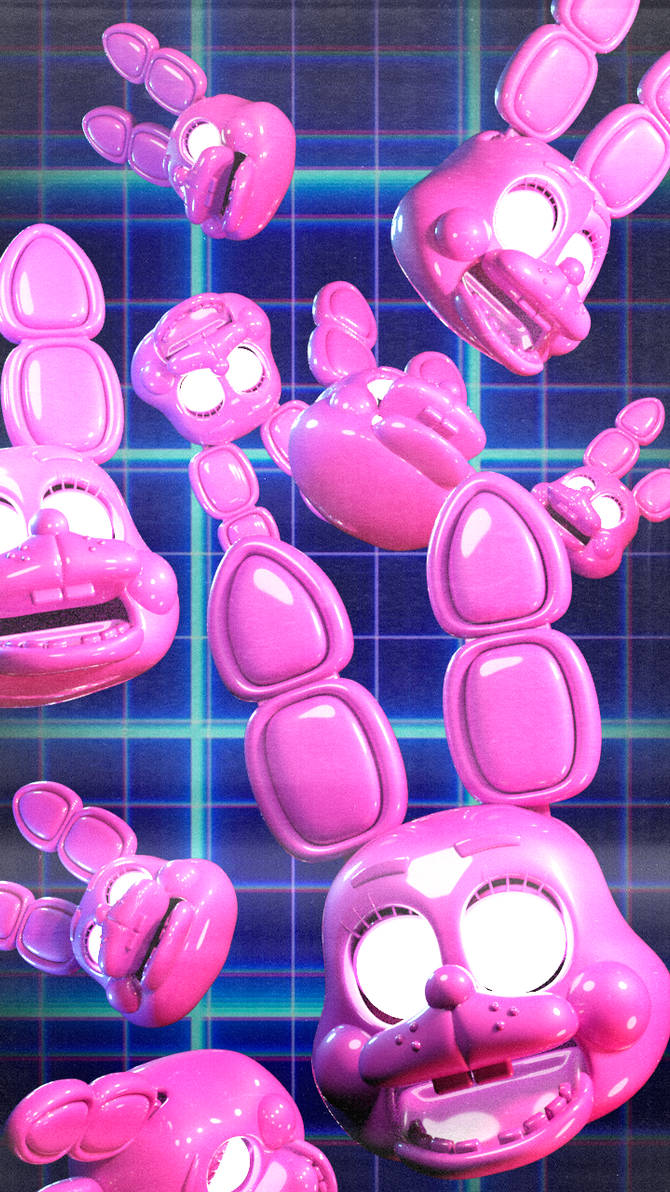 Pink Toy Bonnie Poster by kupta13cz on DeviantArt