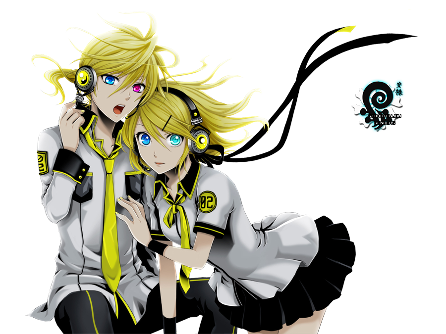 Lin X Rin len x rin render by K1113 on DeviantArt