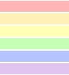 Light Rainbow Stripes Pattern