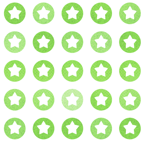 Green Star Ball Pattern