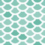 Teal Fish Scale Pattern