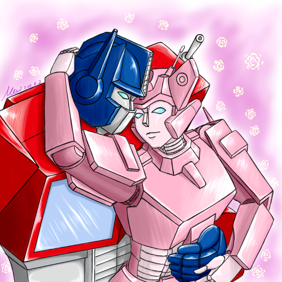 Optimus Prime and Elita One