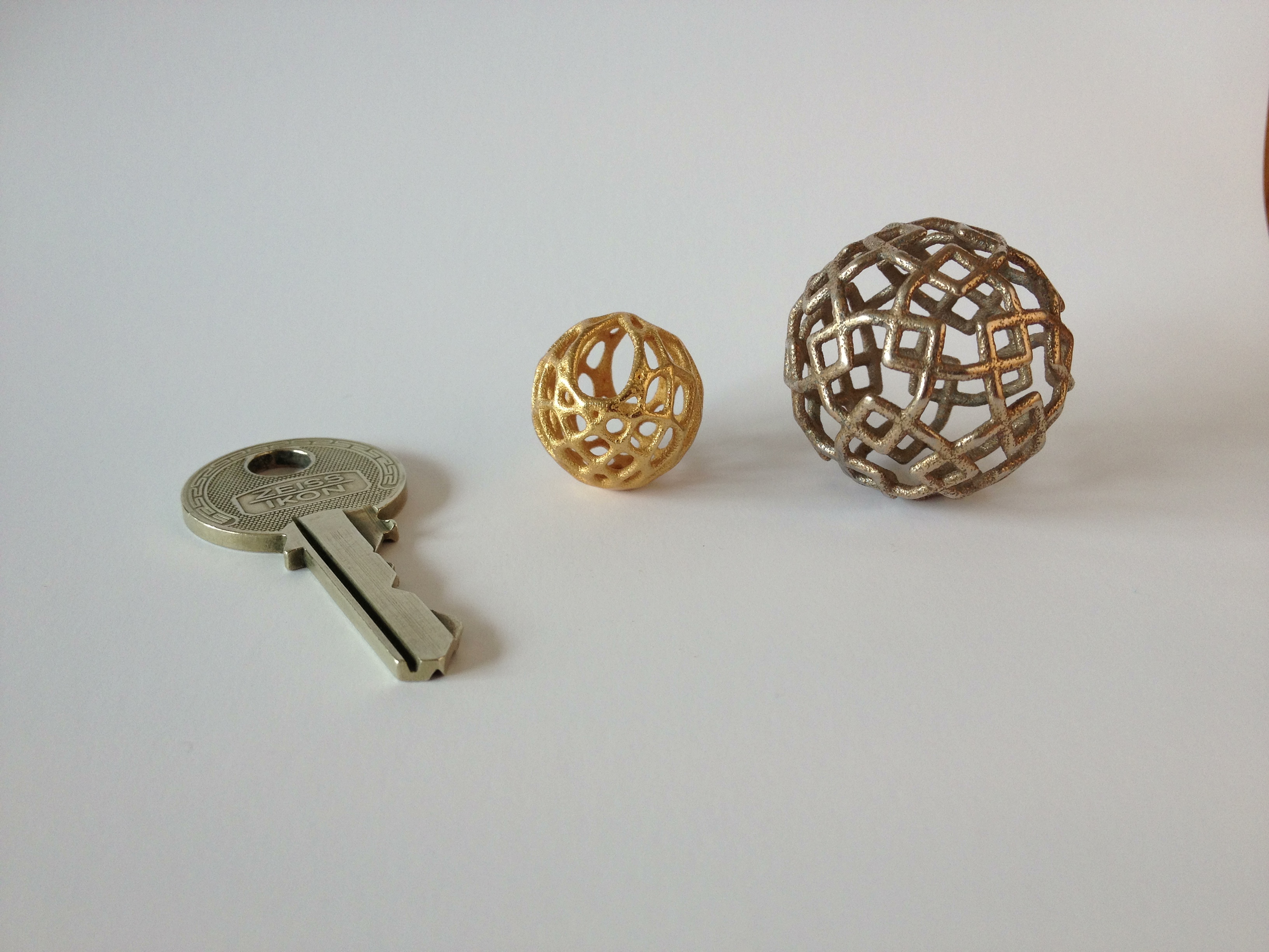 Shapeways 3D printed models