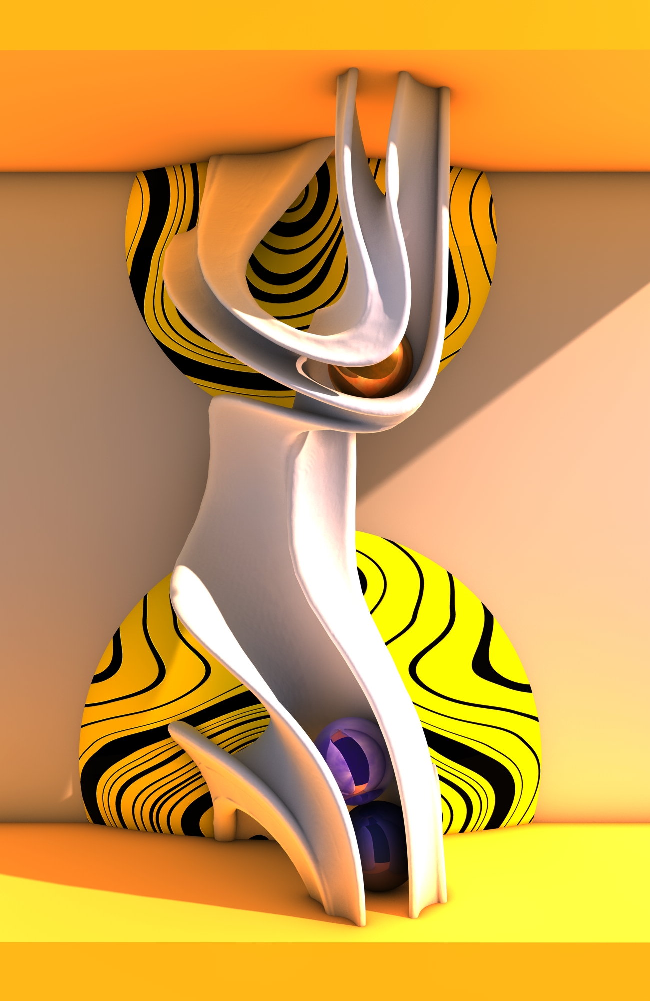 Incendia Ex Sculpture 3D