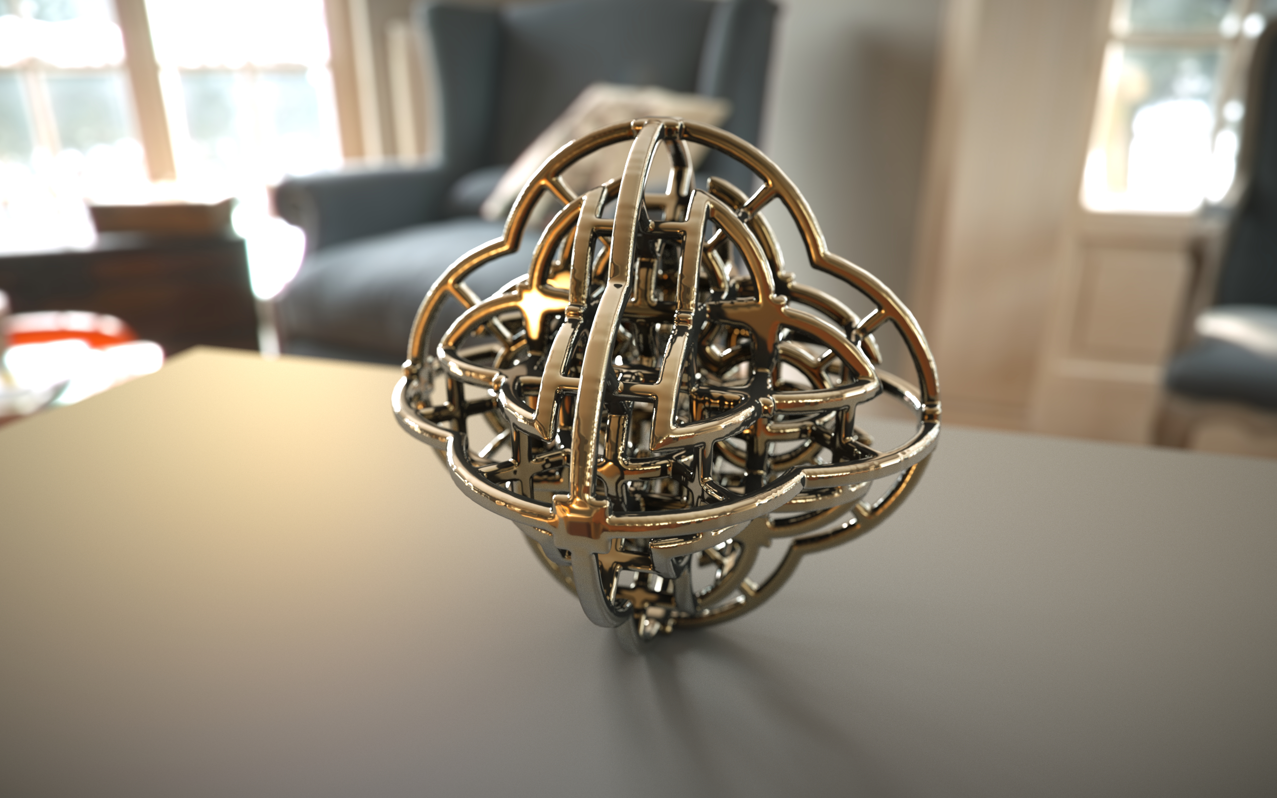 Fractal 3D Printed Model